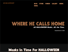 Tablet Screenshot of michael-myers.net